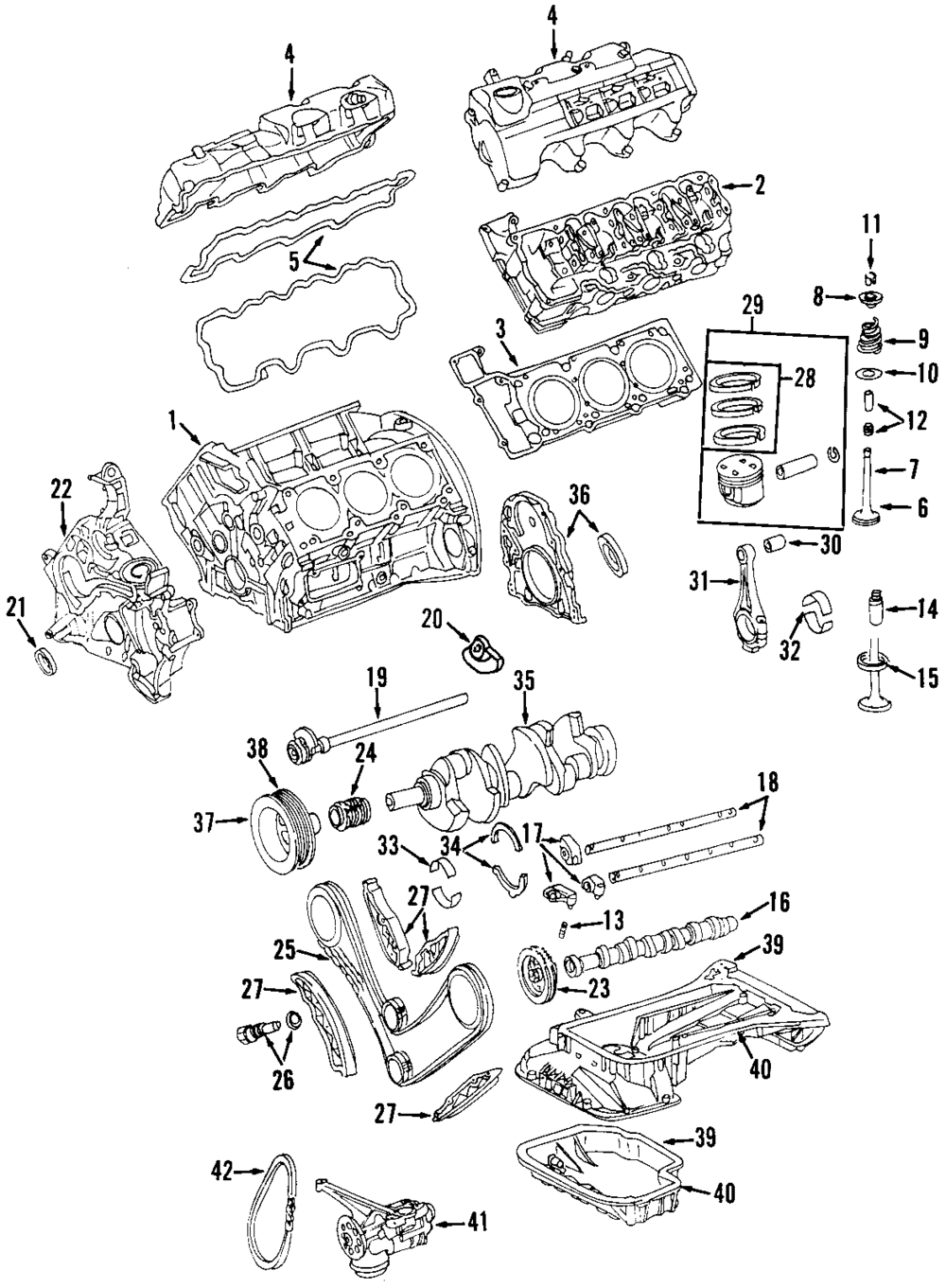 Mercedes Benz Cylinder Head Gasket 112-016-03-20 for Mercedes-Benz models - Nairobi