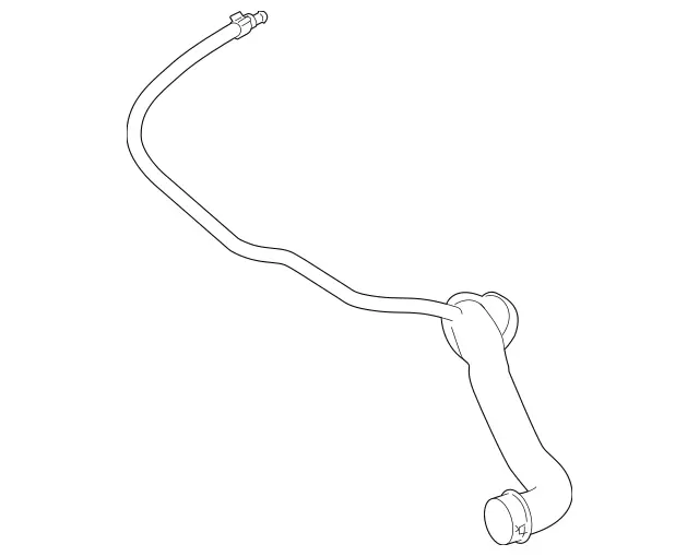 Mercedes Benz Radiator Coolant Hose 204-501-27-82 for W204 C-Class (2008 - 2012) - Nairobi