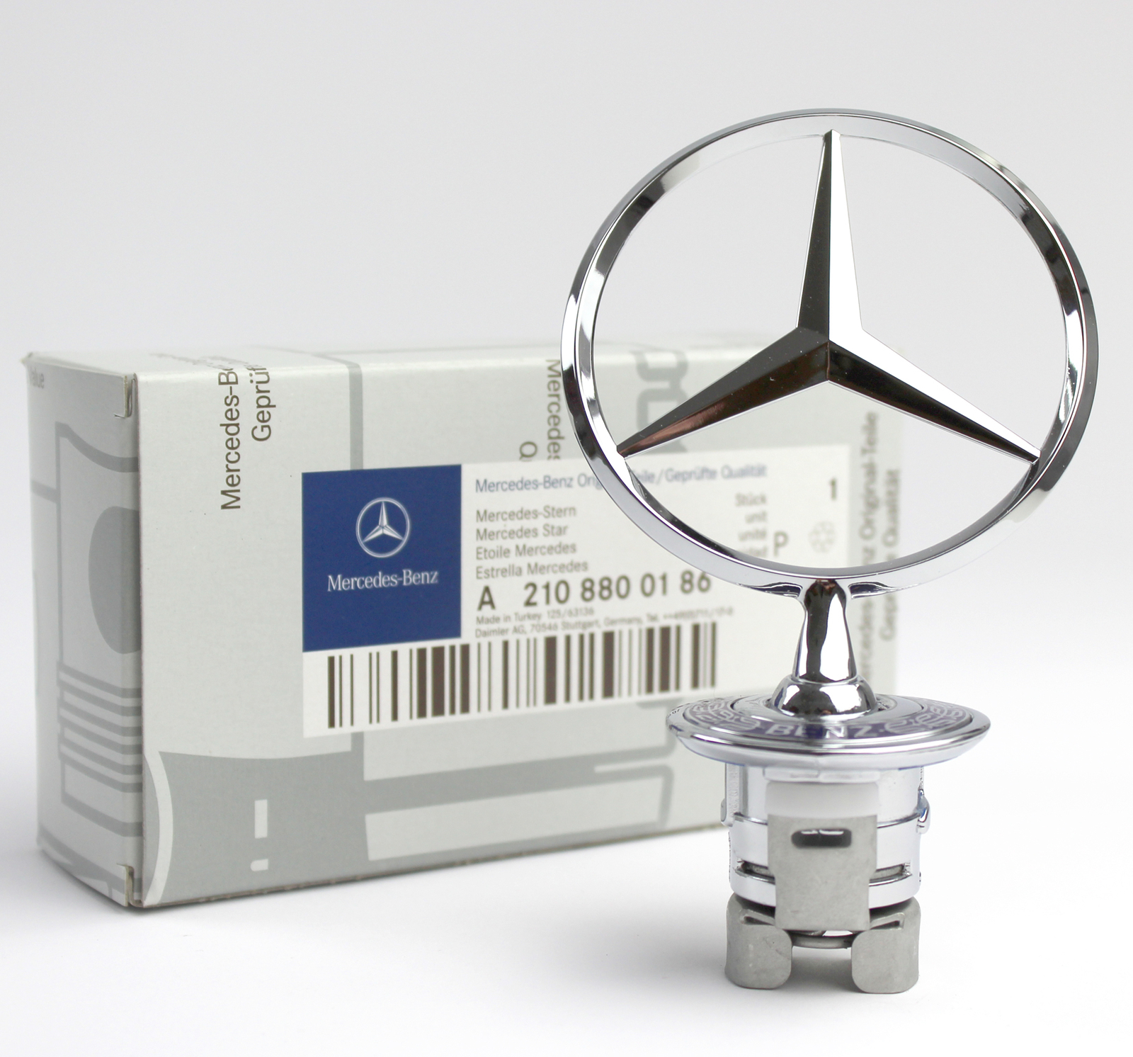 Mercedes Benz Star Hood Emblem (2108800186) for Mercedes-Benz E320 1994 - 2009
