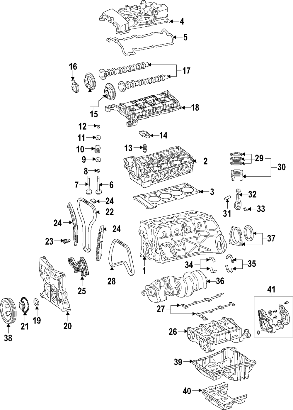 Mercedes Benz Cylinder Head Gasket 271-016-15-20 for Mercedes-Benz models - Nairobi