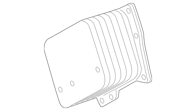Mboem Oil Cooler (2781880201) for Mercedes-Benz models