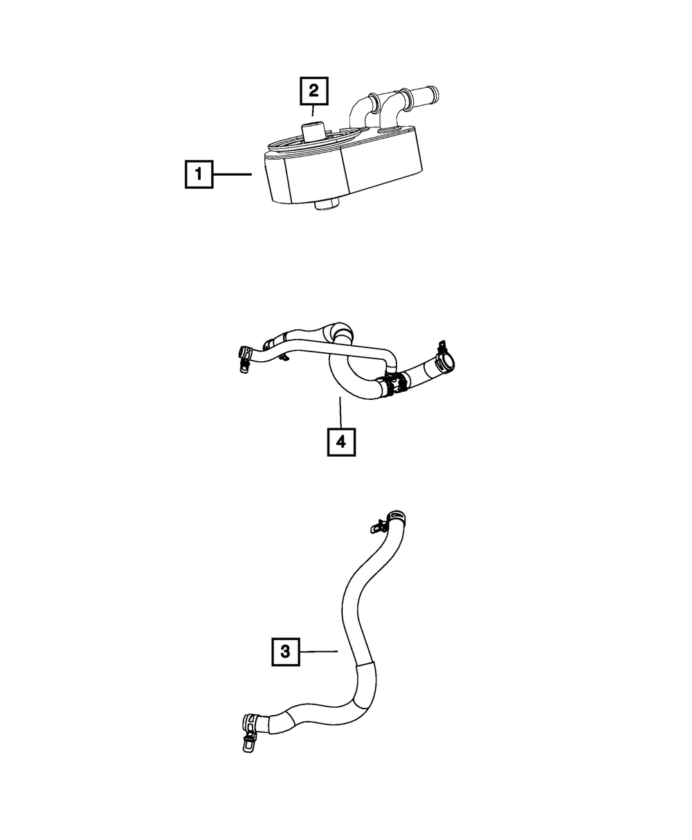Mopar Engine Oil Cooler for Jeep Compass 2007 - 2017