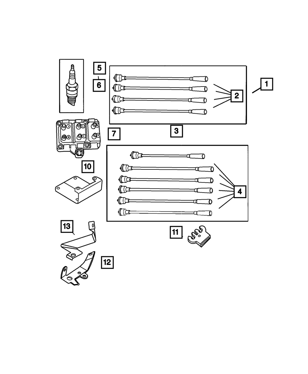 Mopar Ignition Coil for Jeep Wrangler 2007 - 2011