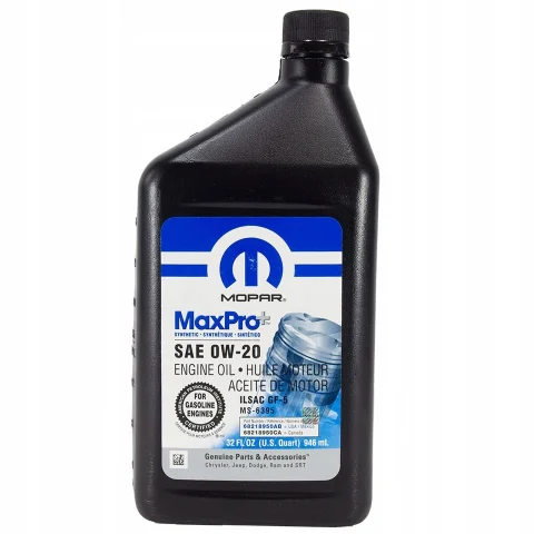 Mopar Engine Oil Ow20 for Jeep models
