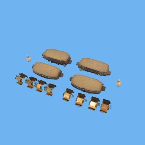 Mopar Rear Disc Brake Pad Kit for Jeep Compass 2017 - 2025