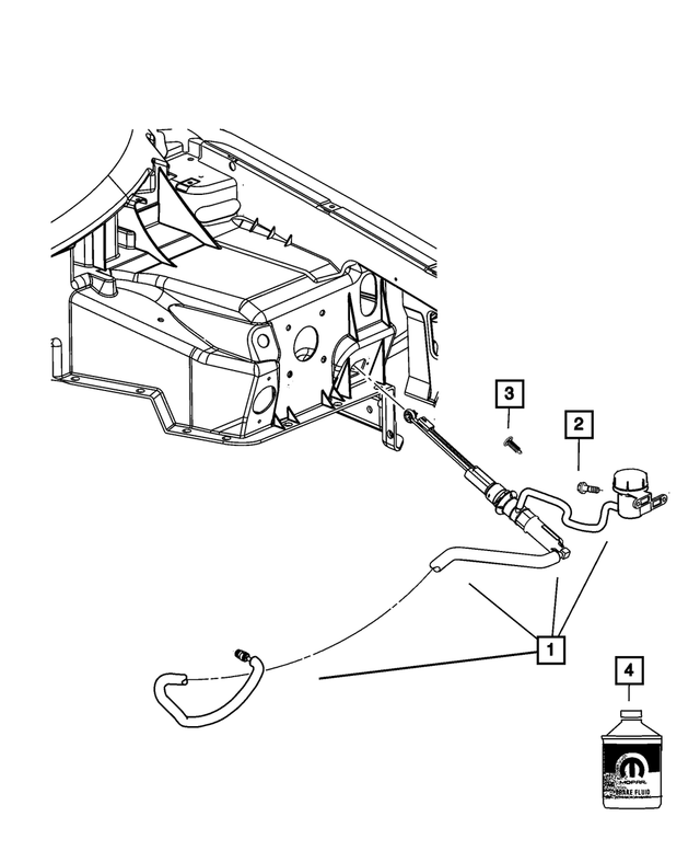 Mopar Brake Fluid (4549625AE) - Image 3