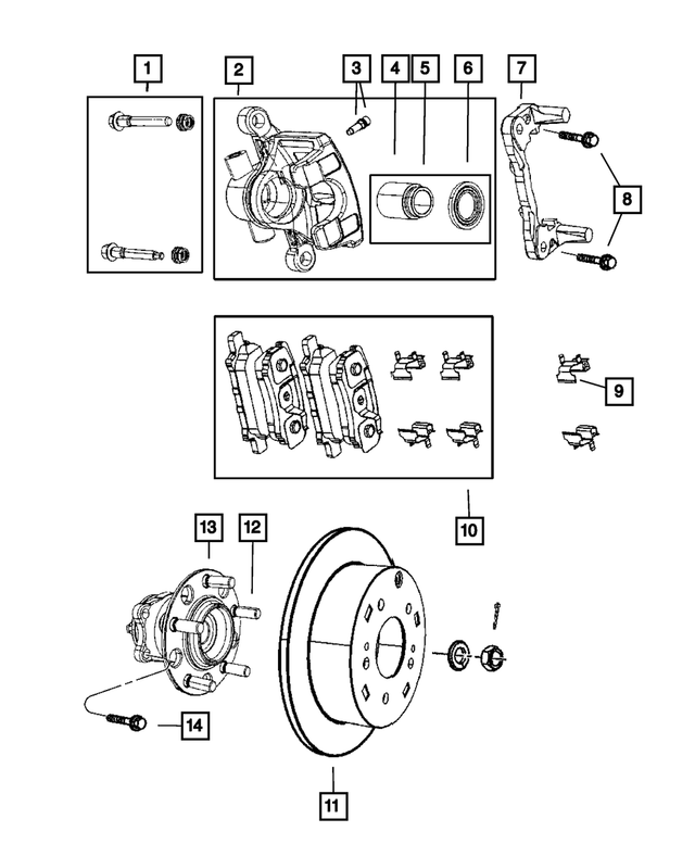 Mopar Brake Pads (2AMV4671AC) - Image 2