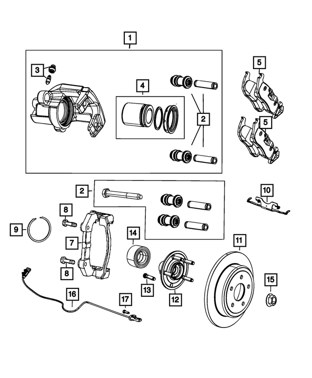 Mopar Brake Rotor (68035022AE) - Image 2