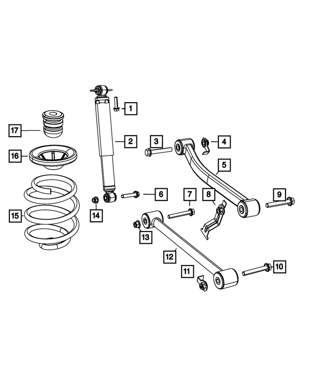 Mopar Shock Absorber (68027795AC) - Image 4