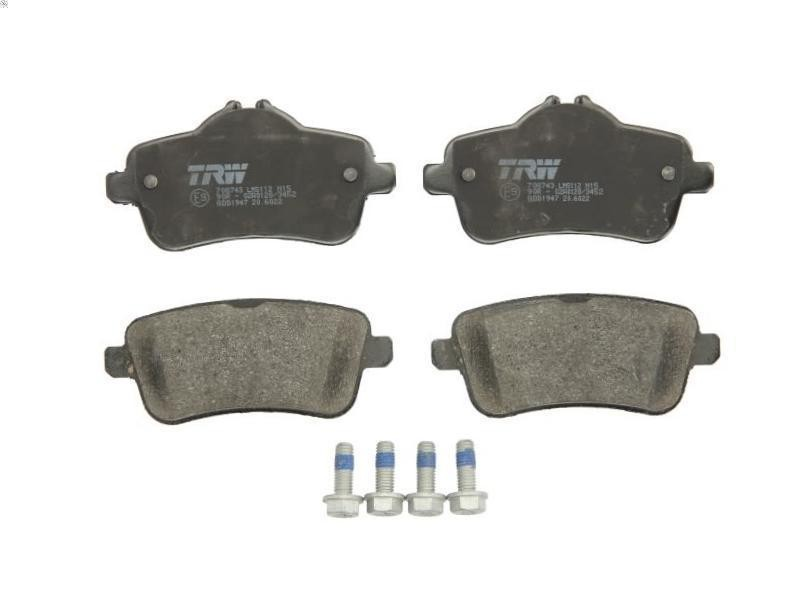 Mercedes Benz Disk Brake Pad Rear 000-420-87-04 for W166 GLE (2016 - 2019) and W164 ML (2006 - 2015) - Nairobi