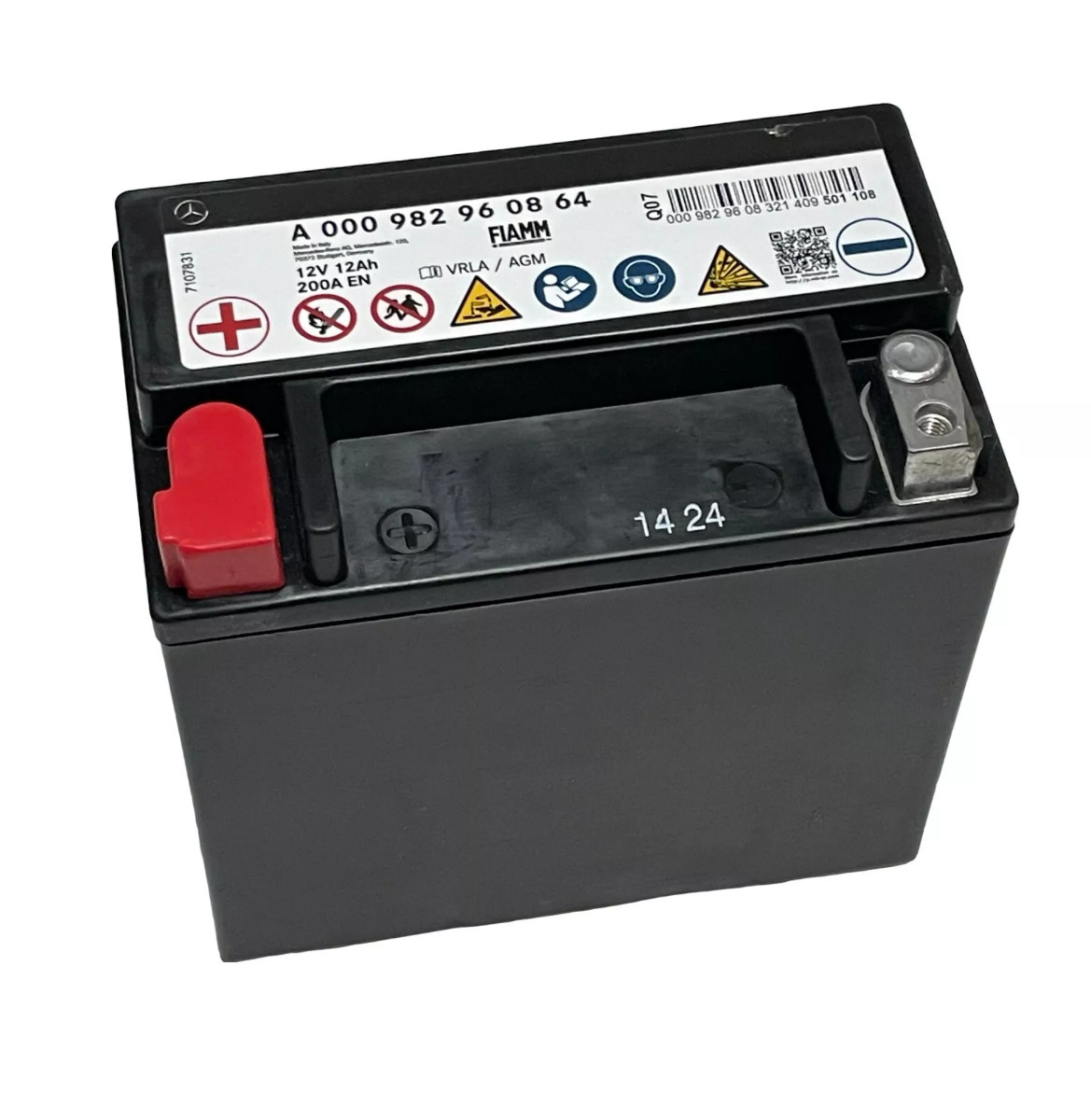 Mercedes Benz Electrical System Battery 000-982-96-08-64 for W166 GLE (2016 - 2019), X166 GLS (2017 - 2019), W463 G-Class (2003 - 2018), W221, W220, W140 S-Class (1994 - 2013), and W164 ML (2006 - 2015) - Nairobi