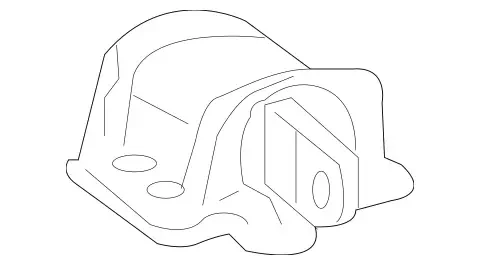 Mboem Engine Mount (2212400918) for Mercedes-Benz S500 1994 - 2006