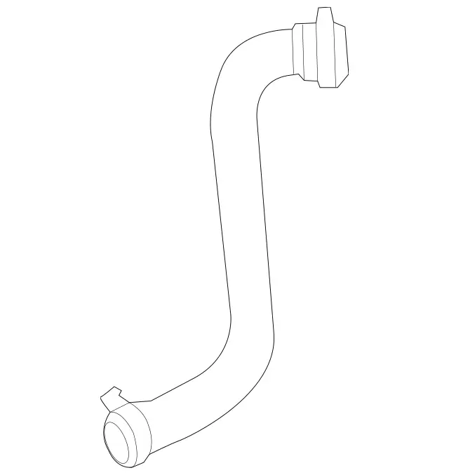 Mboem Coolant Hose (2465010282) for Mercedes-Benz CLA250 2014 - 2023
