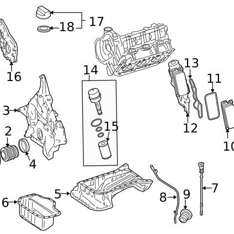 Mboem Elastomeric Molded Seal (272184010064) for Mercedes-Benz models