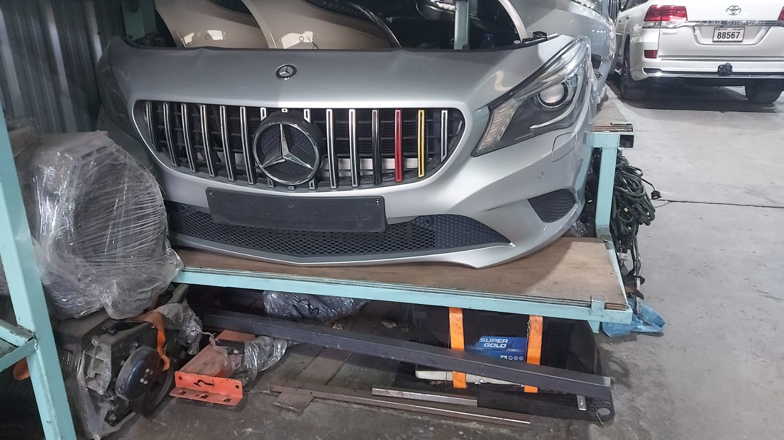 Mboem Mercedes-Benz Cla C117/X117 Nosecut (Mercedes CLA Nose Cut) for Mercedes-Benz CLA 2016 - 2019